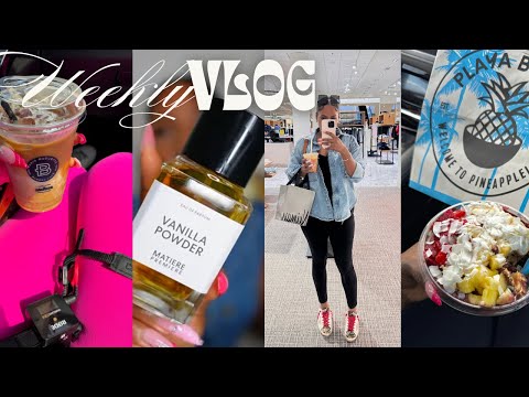 WEEKLY VLOG | A FEW DAYS IN MY LIFE, FRAGRANCE HAUL, COOK WITH ME, LOVE ISLAND USA 🫢