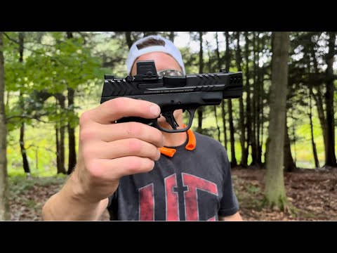 Smith and Wesson Shield Plus Carry Comp - Review In The Rain