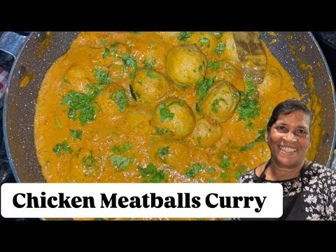 Chicken Meatballs Curry (Goan Style)..#food #goanfood #cooking #recipe #meatballs #chickenballs