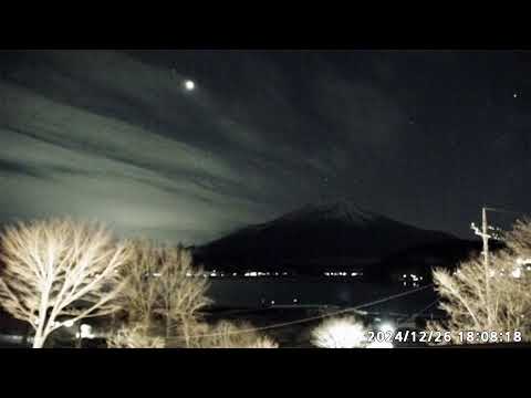 【LIVE】山中湖からの「富士山ライブカメラ」　"mount fuji live camera" from Lake Yamanakako　FUJISAN