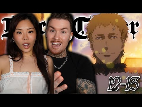 IT'S THE WIZARD KING!! | Black Clover Episode 12-13 Reaction