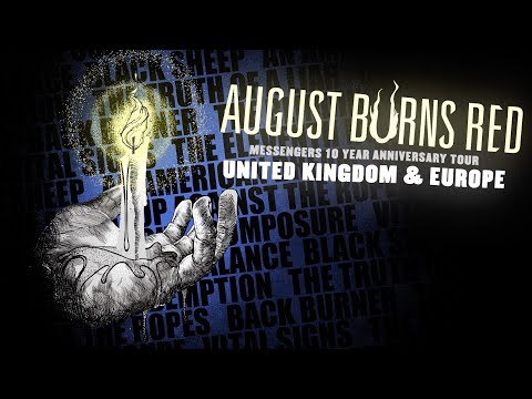 August Burns Red - Messengers Tour (Europe)