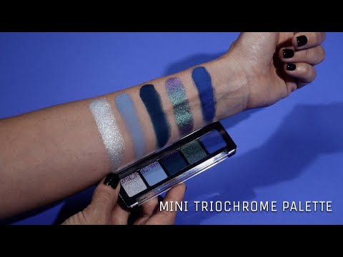 MINI TRIOCHROME PALETTE LIVE SWATCHES | Natasha Denona Makeup