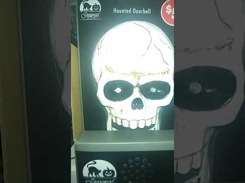 Dollar Tree 2024 Haunted Doorbell In-Store Display