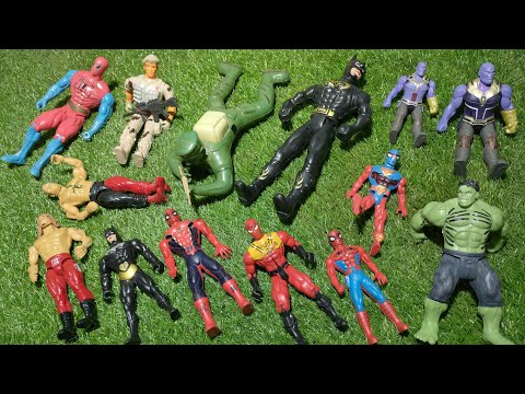 AVENGERS TOYS/Action Figures/Cheap Price/Unboxing/Ironman vs Hulk, Thor vs Spiderman/Superheroes