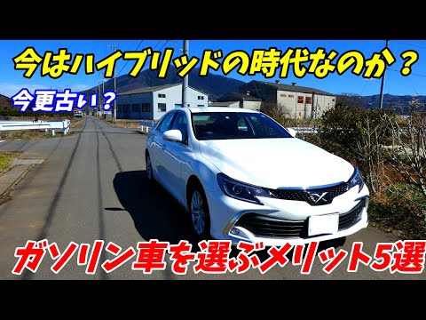 【ガソリン垂れ流し？】ハイブリッドが主流の時代に、ガソリン車を選ぶ理由を語ります。【燃費悪くない？】