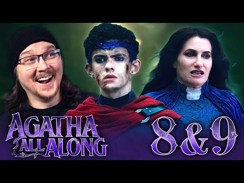 AGATHA ALL ALONG EPISODE 8 & 9 FINALE REACTION | 1x8 | 1x9 | Marvel Television | Review