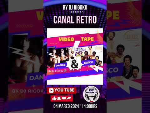 DEMO video tape RETRO 80tas DANCE & DISCO mix /by DJ RIGOKU in the mix #videotape #mix #retro #80s