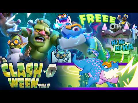 😱 CLASH-O-WEEN! СУПЕР ПАСС РОЯЛЬ, ГОБЛИНШТЕЙН, ЭВО ДРАКОНА и БЕСПЛАТНЫЕ ПОДАРКИ!