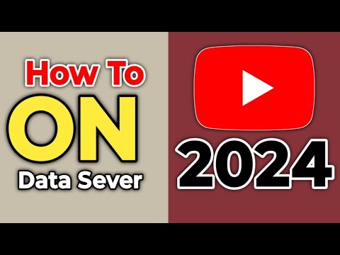 How To On DATA SEVER in YouTube || 2024