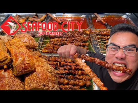 My First Time Ever Eating At SEAFOOD CITY - Biggest Filipino Supermarket