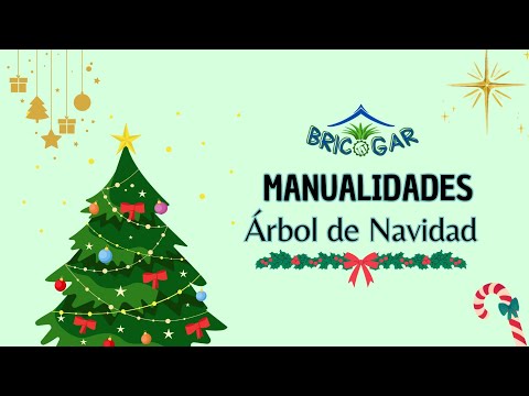 ¡Sorprende a todos con tu árbol de Navidad hecho a mano!