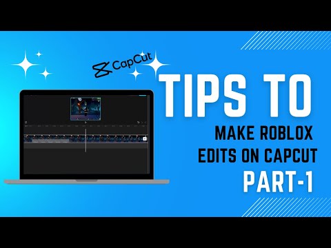 Tips to make roblox edits on CAPCUT . PART-1 #roblox #robloxedit #capcut