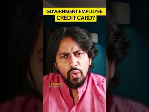 Govt employee Credit Card 🤔 #shorts #viral #viralvideo