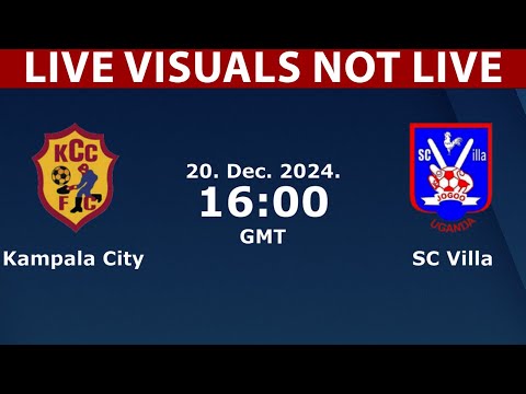 ⚽ Kampala City Council FC vs SC Villa LIVE | Uganda Premier League