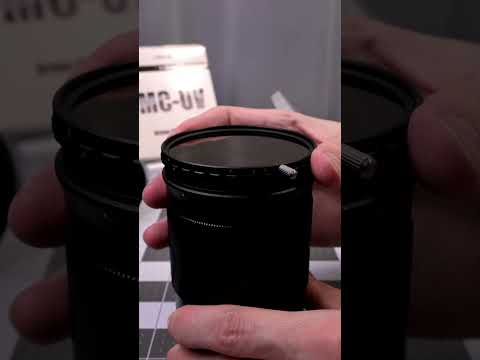 Quick look at a True Color VND filter from 7Artisans #SHORTS