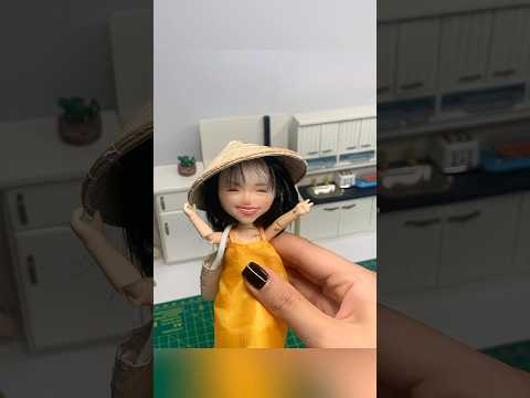 Làm búp bê theo yêu cầu nè #artist #diy #handmade #clayart #chibi #polymerclay #doll #bjd