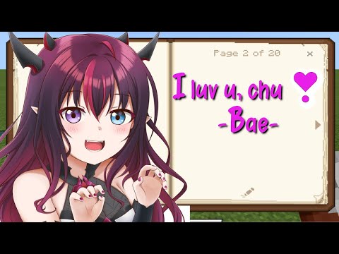 IRYS REACTS TO BAE'S LOVE LETTER (?) / BAE PRANKS IRYS [HOLOLIVE EN MINECRAFT] GUERRILLA STREAM