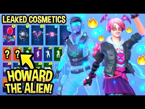 *NEW* Leaked Fortnite Skins & Emotes..! (Howard the Alien,Breakpoint, Signature Shuffle)