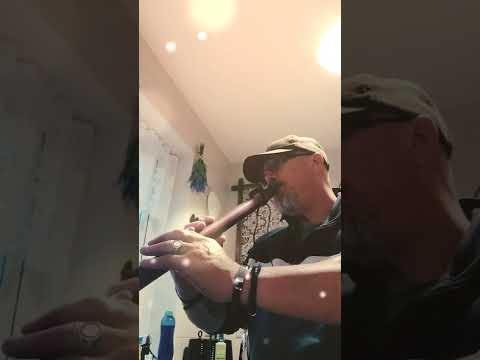 Short aeolian flute tune.