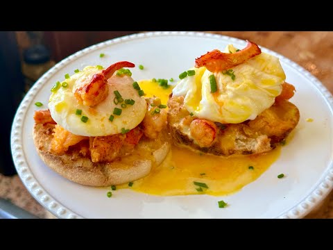 Lobster Eggs Benny 😮‍💨🔥🦞🍳