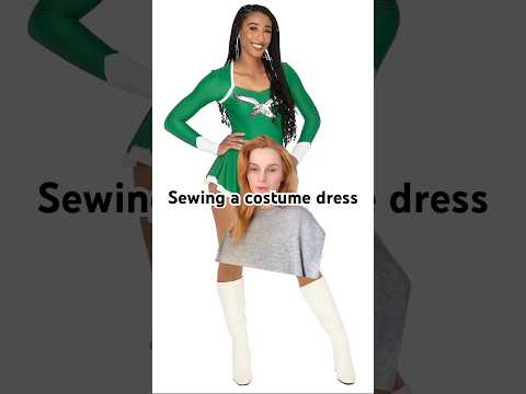 Sewing a custom costume dress