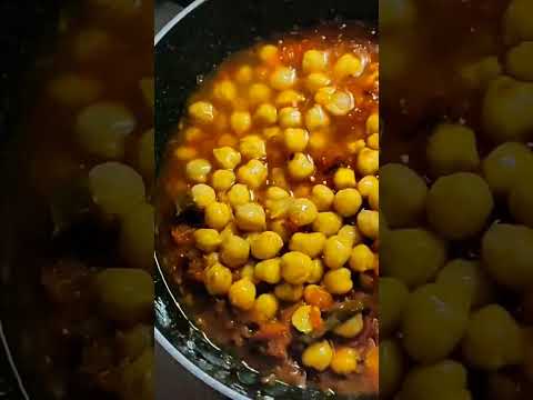 No onion No garlic chole recipe #easyrecipe #shorts #chole#ytshorts