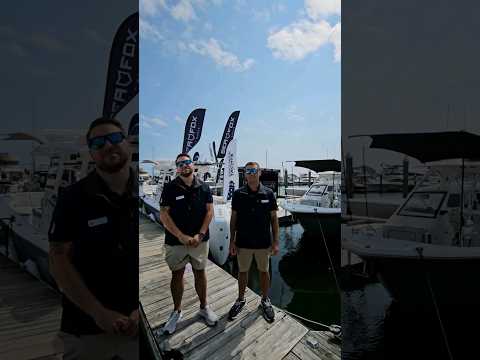 Come join us Now Through Sunday at the AC In-Water Boat Show on F Dock! #shys #seafoxboats