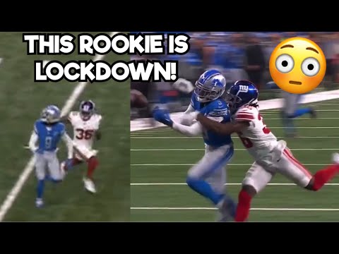 Deonte Banks ‘SHUT DOWN’ Jameson Williams in NFL Debut 🔥 Giants Vs Lions NFL 2023 highlights