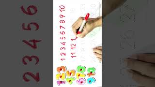 learn numbers 123 for children and toddlers #alphabet #abcand123learning #englishlanguage