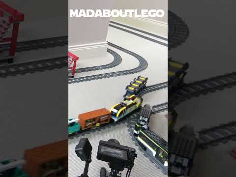 Lego Train Crashes.