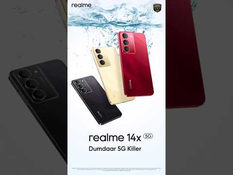 ✨ Introducing #realme14x5G, the #Dumdaar5GKiller built t #realme14x5G#Dumdaar5GKiller#MyDumdaarPhone