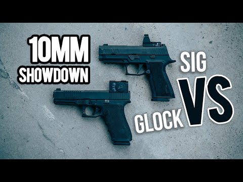 10MM Bear Gun Showdown: Sig P320 XTEN Comp vs Glock G20