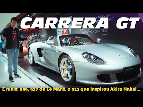 Porsche Carrera GT, o 911 993 que inspirou Akira Nakai, 917 e outros épicos: Museu da Porsche!