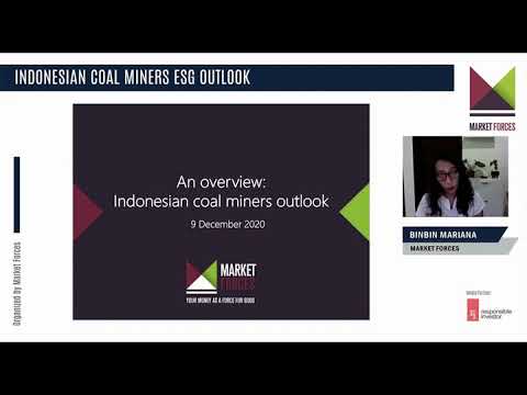 Indonesian coal miners ESG outlook webinar