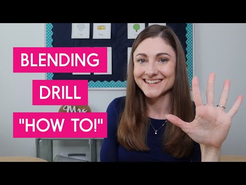 How to Do a Blending Drill in Under 5 Minutes