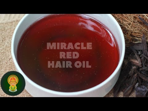 Authentic Kerala Miracle Red Oil in Hindi | for Hair Grow | Ayurvedic easy hair oil