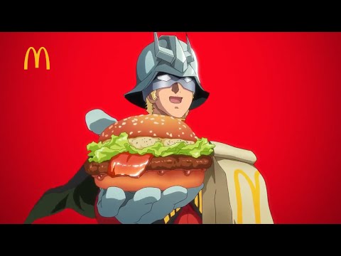 McDonald's Japan Commercial - Char Aznable Burger