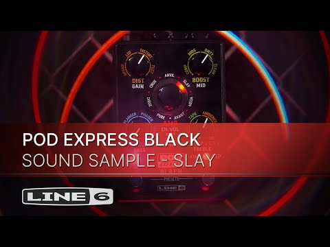 Line 6 | POD Express Black | Sound Samples - SLAY