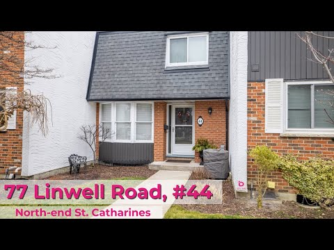 North-end townhome in St.Catharines!