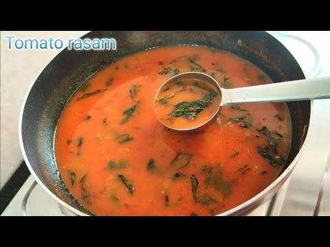 Tomato Rasam | అన్నంలోకే కాదు సూప్ లా తాగేయొచ్చు | How To Make Tomato Rasam in Telugu Video