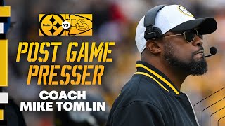 Coach Mike Tomlin Postgame Press Conference (Week 17 vs Chiefs) | Pittsburgh Steelers