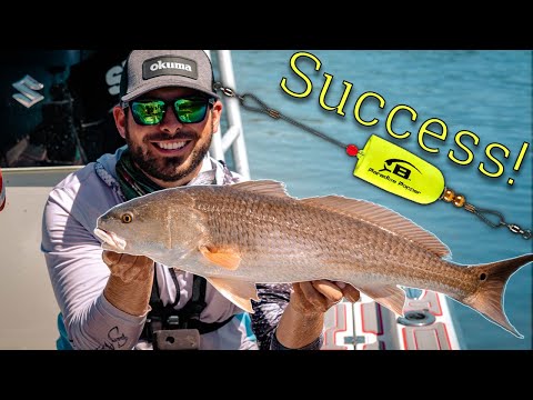 Popping Cork + Shrimp For BIG Redfish - Ft. Rad Reeling Fishing