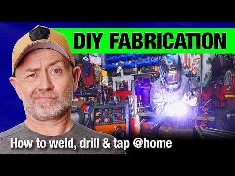 DIY steel fabrication basics: Welding, drilling, tapping | Auto Expert John Cadogan