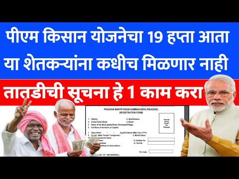 Namo Shetkari Yojana 6th Installment money 🤑 | PM Kisan Yojana 19th Installment 2024- 2025 | 279