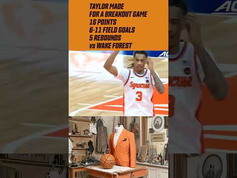 @SyracuseOrange Lucas Taylor Score 16 Points off the Bench