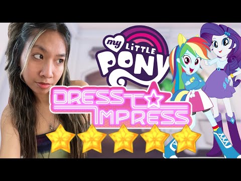 ONLY Dressing up as MY LITTLE PONY CHARACTERS in DRESS TO IMPRESS on ROBLOX?!