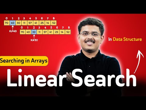 Linear Search in Data Structure | Searching in Arrays