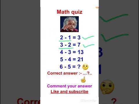 Math quiz #shorts #trendingshorts #youtubeshorts