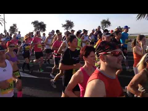 TUI MARATHON - Start Läufer Video in Palma de Mallorca